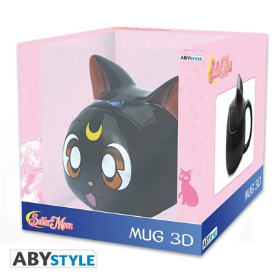 SAILOR MOON - Luna 3D Taza