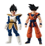Shodo Dragon Ball Linea 4 Set de 2 Vegeta y Son Goku