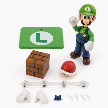 SH FIGUARTS LUIGI (SUPER MARIO) - Image 3
