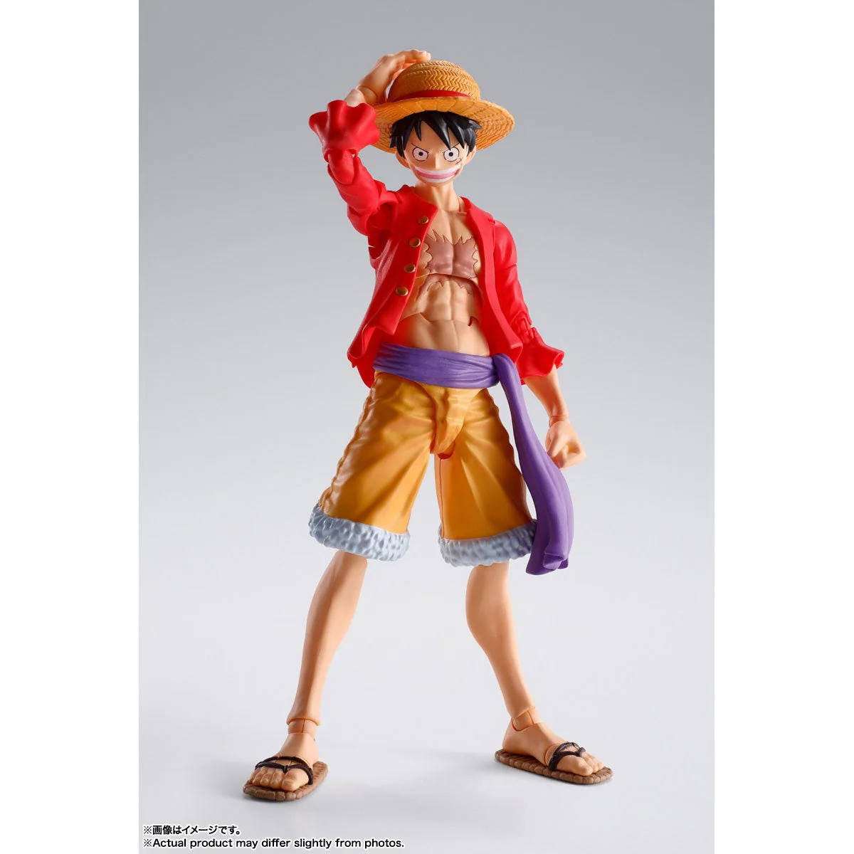 SH FIGUARTS MONKEY D LUFFY THE RAID ON ONIGASHIMA BLUE FIN - Image 2