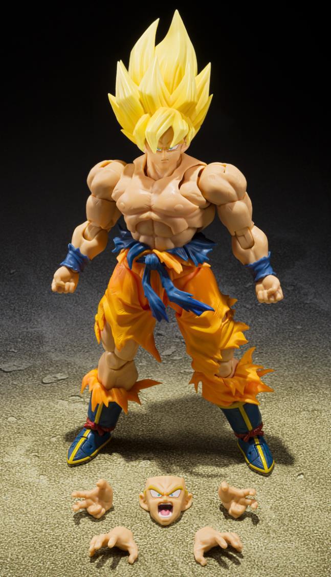 S.H FIGUARTS SUPER SAIYAN SON GOKU ~LEGENDARY SUPER SAIYAN~ [BEST SELECTION] - Image 2