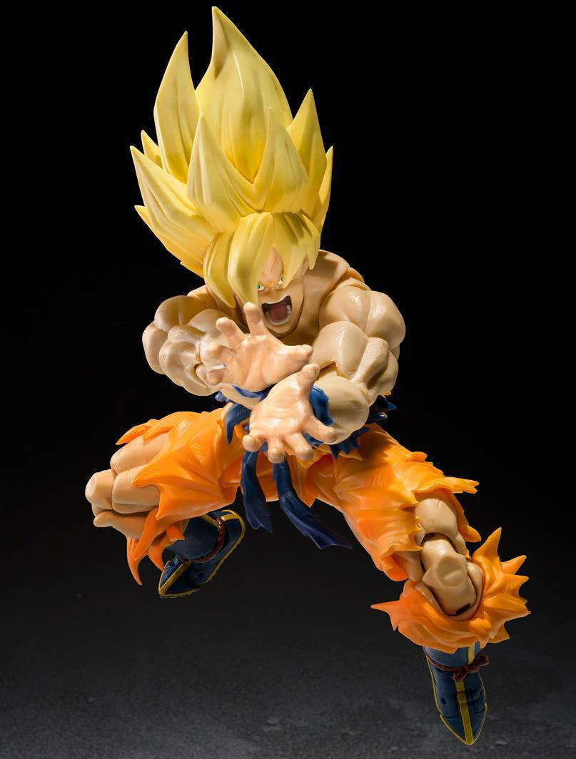 S.H FIGUARTS SUPER SAIYAN SON GOKU ~LEGENDARY SUPER SAIYAN~ [BEST SELECTION] - Image 3