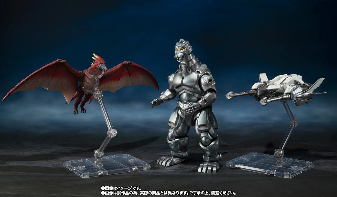 S.H. Monsterarts Mechagodzilla & Garuda & Fire Rodan (Makuhari Decisive Battle Ver.) - Image 2