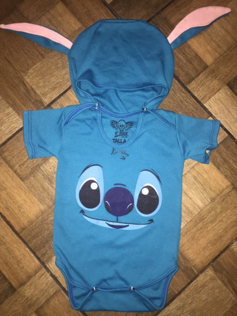 Pañalero Stitch Azul