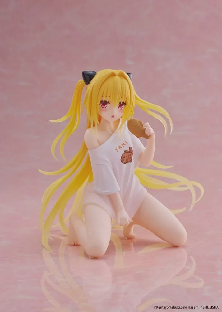 TO LOVE RU DARKNESS DESKTOP CUTE FIGURE GOLDEN DARKNESS (ROOMWEAR VER)