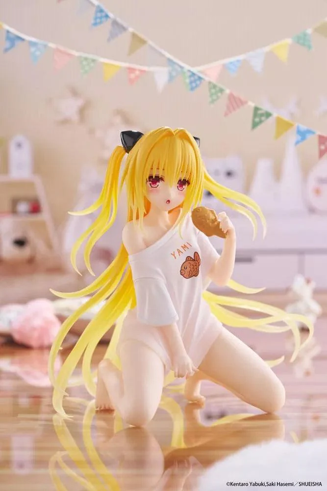 TO LOVE RU DARKNESS DESKTOP CUTE FIGURE GOLDEN DARKNESS (ROOMWEAR VER) - Image 3