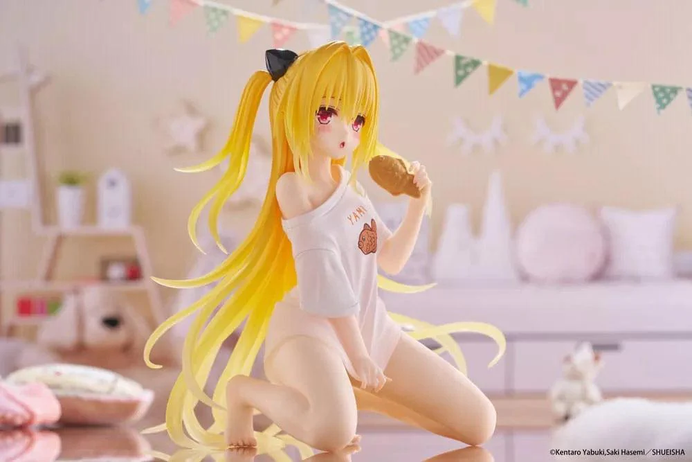 TO LOVE RU DARKNESS DESKTOP CUTE FIGURE GOLDEN DARKNESS (ROOMWEAR VER) - Image 4