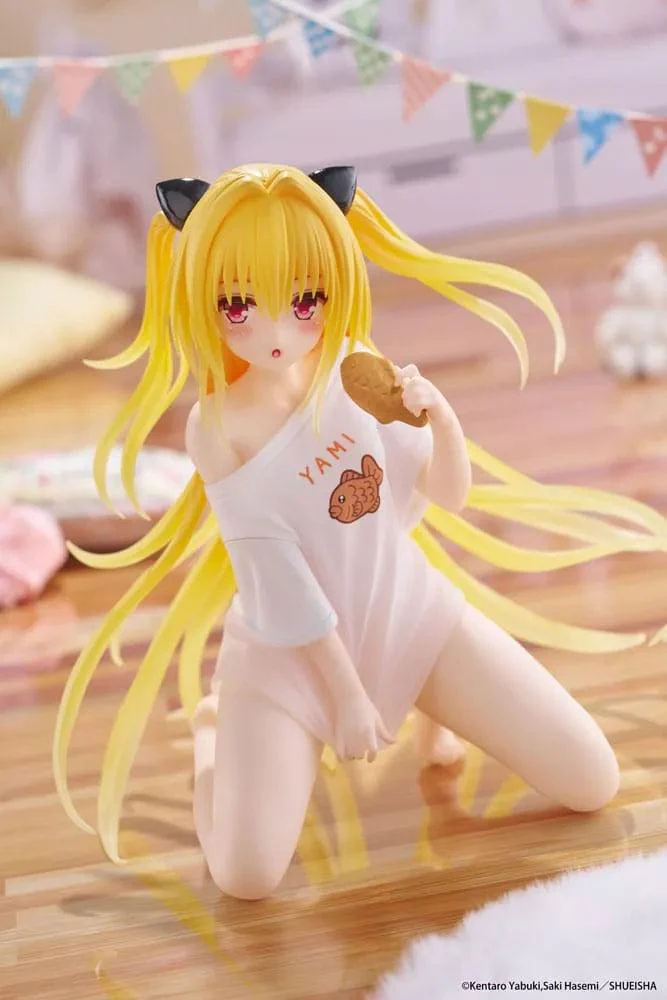 TO LOVE RU DARKNESS DESKTOP CUTE FIGURE GOLDEN DARKNESS (ROOMWEAR VER) - Image 5
