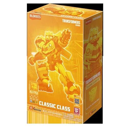 Transformers Classic Class Rise of the Beasts EX Elite Gold Plated Bumblebee Blokees Model Kit - Image 2