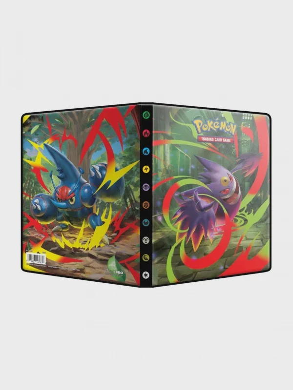 ULTRA PRO SCARLET Y VIOLET 12 4 POCKET BINDER