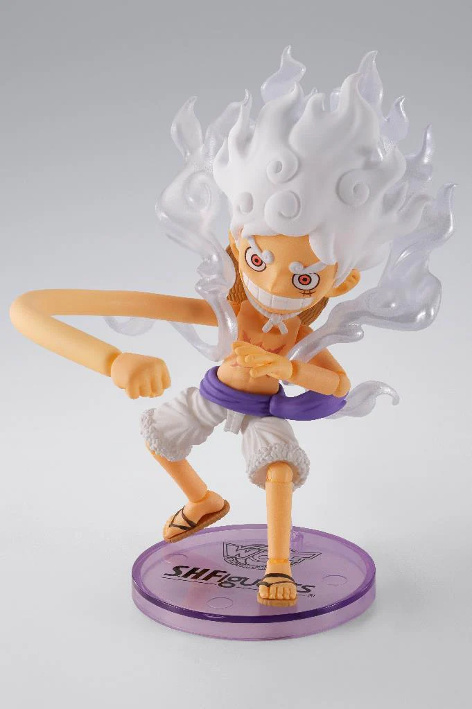 WORLD COLLECTABLE FIGURE X SH FIGUARTS MONKEY D LUFFY GEAR5 - Image 2