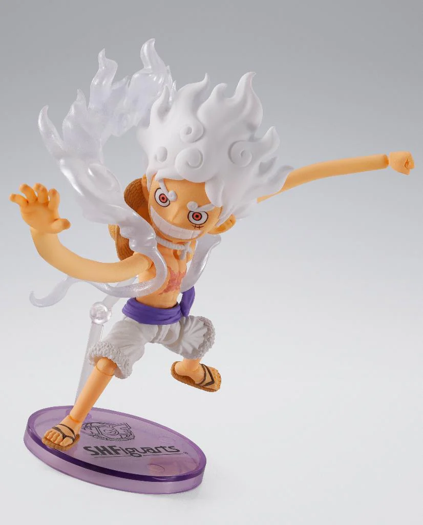 WORLD COLLECTABLE FIGURE X SH FIGUARTS MONKEY D LUFFY GEAR5 - Image 3