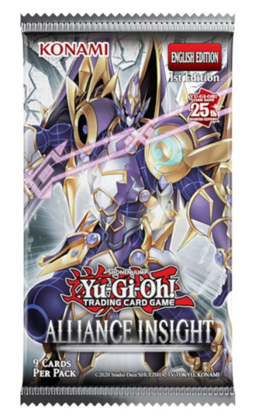 YU GI OH TCG ALLIANCE INSIGHT BOOSTER INGLES