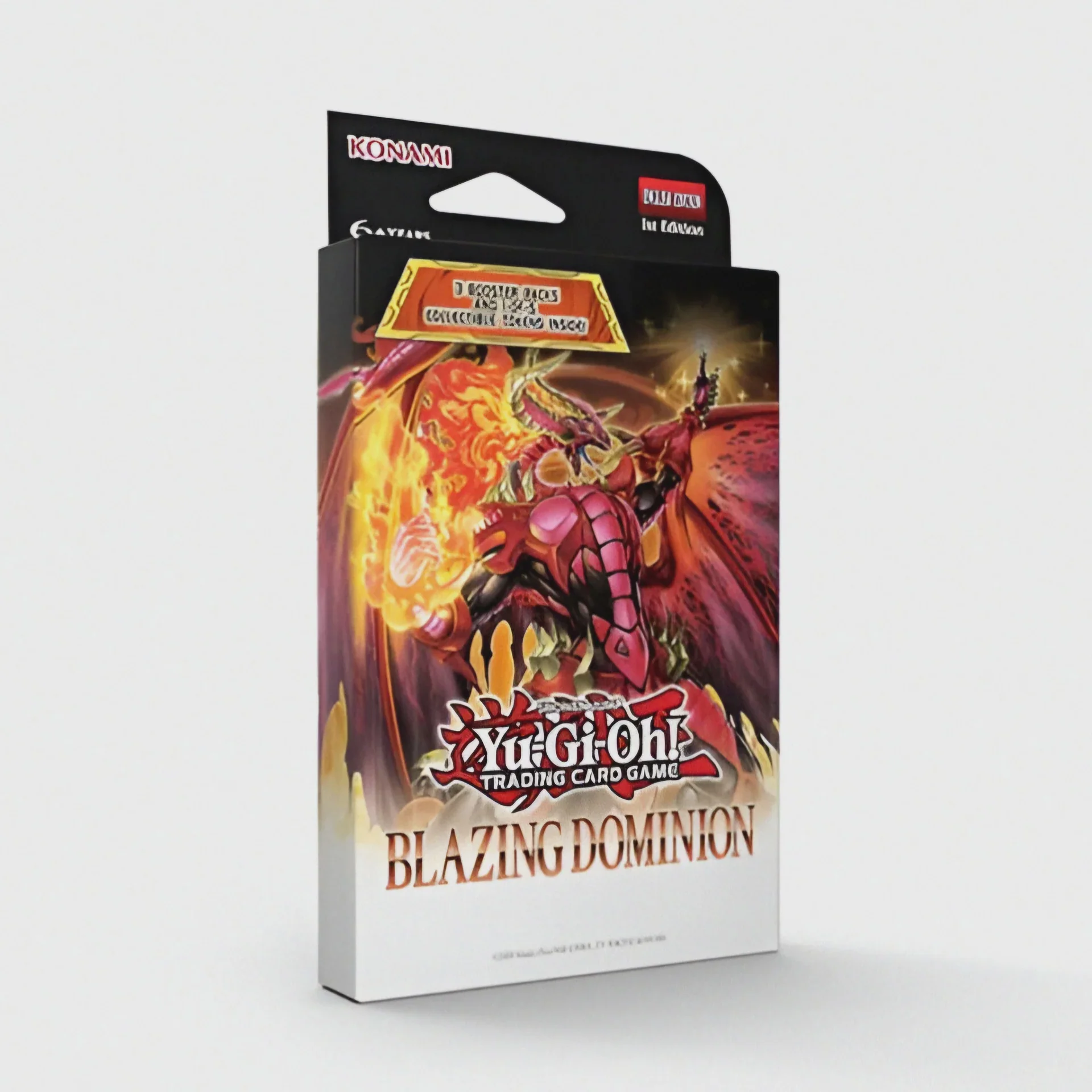 YU GI OH TCG BLAZING DOMINION TOKEN BOX INGLES
