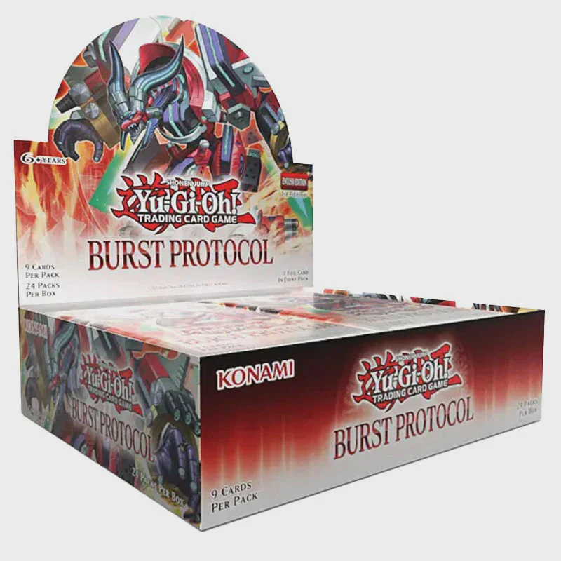 YU GI OH TCG BURST PROTOCOL BOOSTER DISPLAY ESPANOL