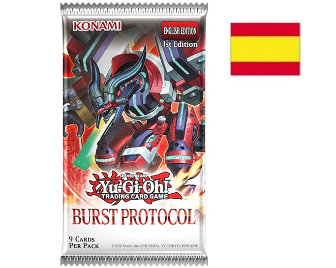 YU GI OH TCG BURST PROTOCOL BOOSTER ESPANOL