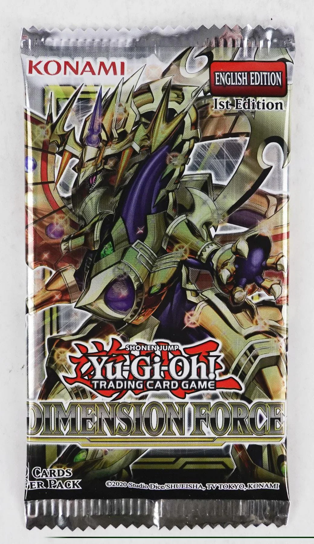Yu-Gi-Oh! TCG: Dimension Force booster ingles