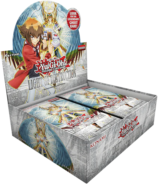 YU GI OH TCG LIGHT OF DESTRUCTION DISPLAY INGLES