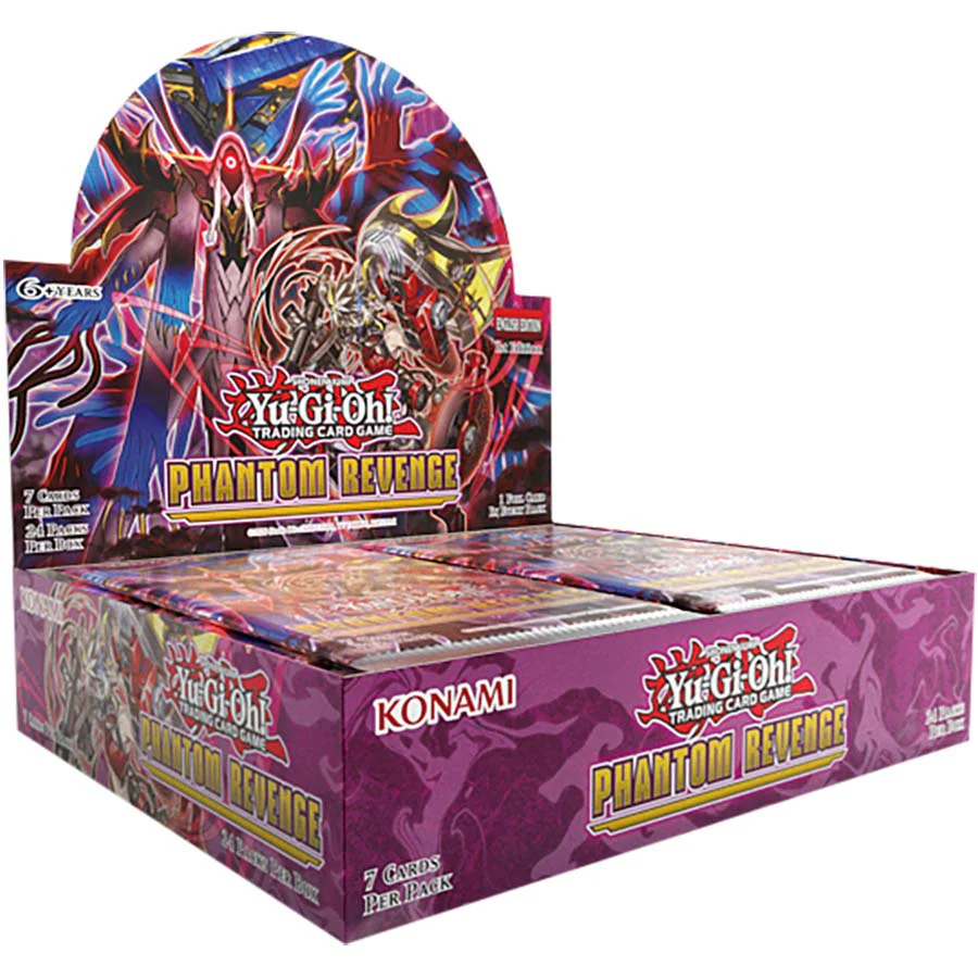 YU GI OH TCG PHANTOM REVENGE BOOSTER DISPLAY INGLES