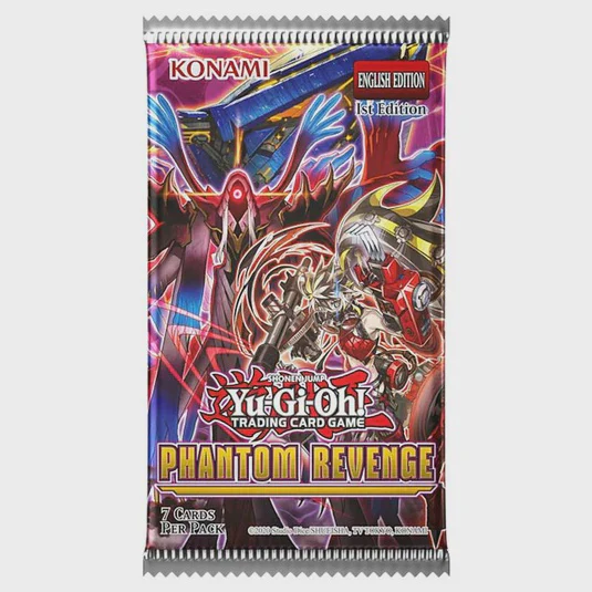 YU GI OH TCG PHANTOM REVENGE BOOSTER INGLES