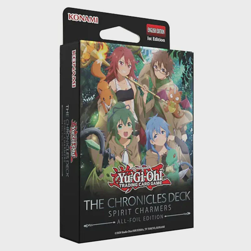 YU GI OH TCG THE CHRONICLES DECK SPIRIT CHARMERS INGLES